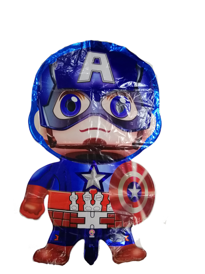 Foil Balloon Round Captain America