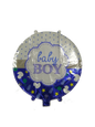 Foil Balloon Round It's A Boy