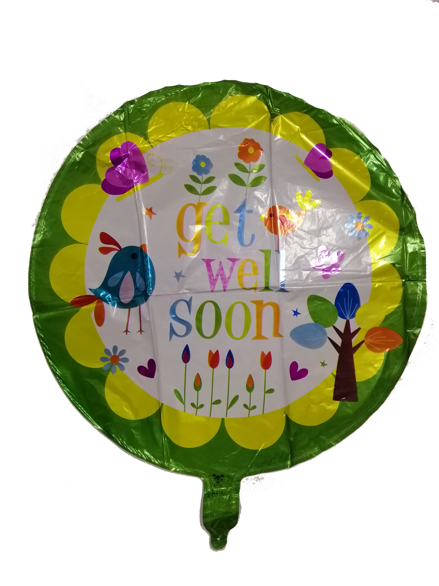 Foil Balloon Round Get Well Soon