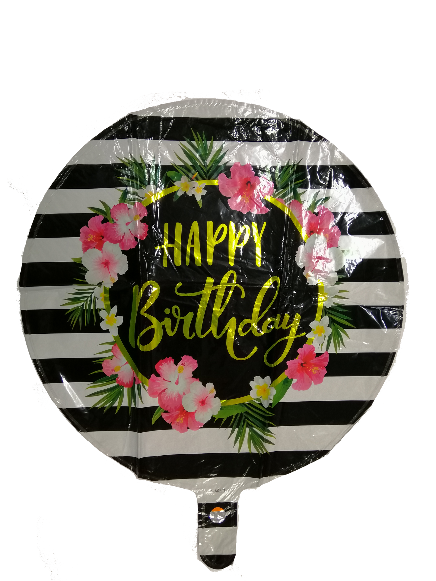 Foil Balloon Round Happy Birthday (Generic)