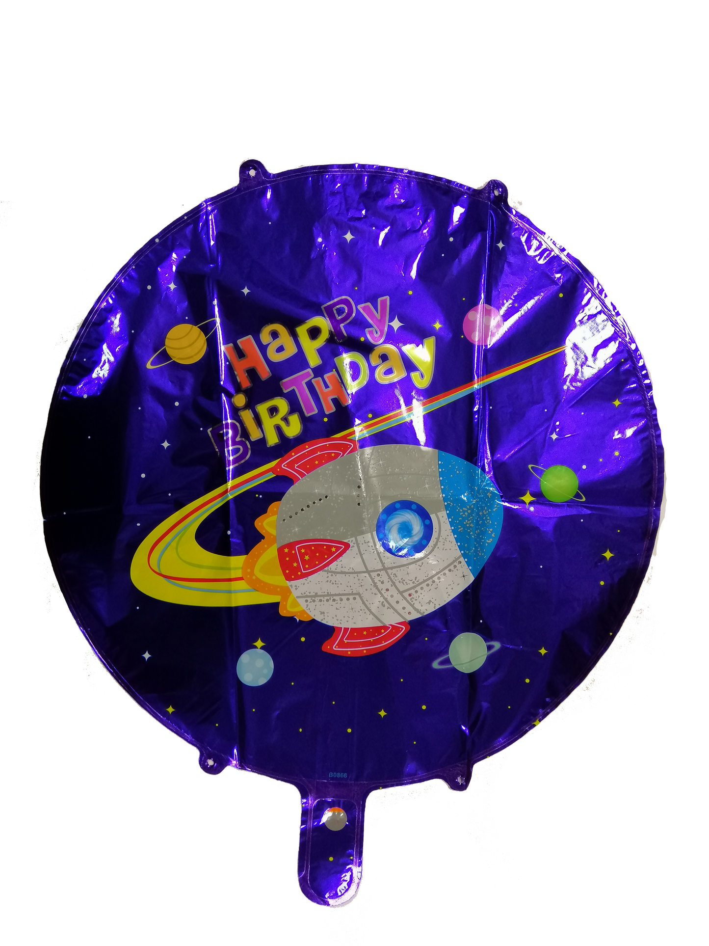 Foil Balloon Round Happy Birthday (Generic)