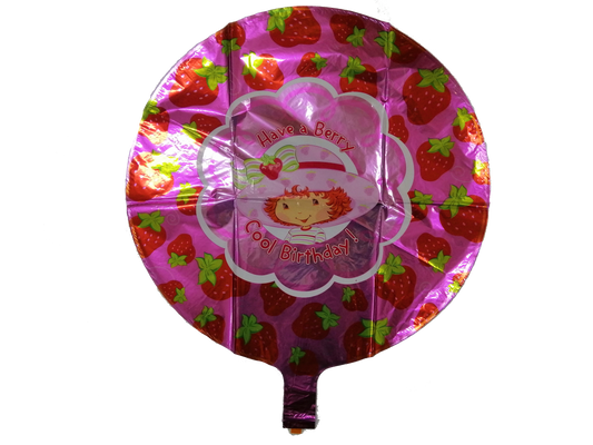 Foil Balloon Round Strawberry Shortcake