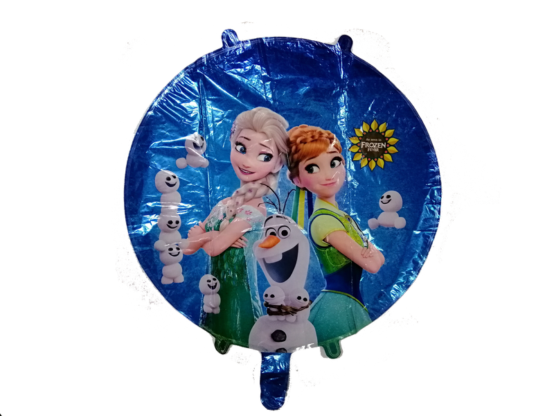 Foil Balloons Round Frozen Shaped