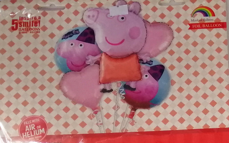 Foil Balloon Round Peppa Pig