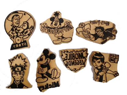 Rubber Stamp for Boys Group 6 (Per Pc)