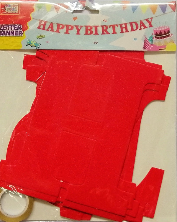 Banner Cutout Happy Birthday