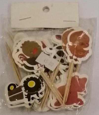 Cupcake Topper Party Picks (Generic)