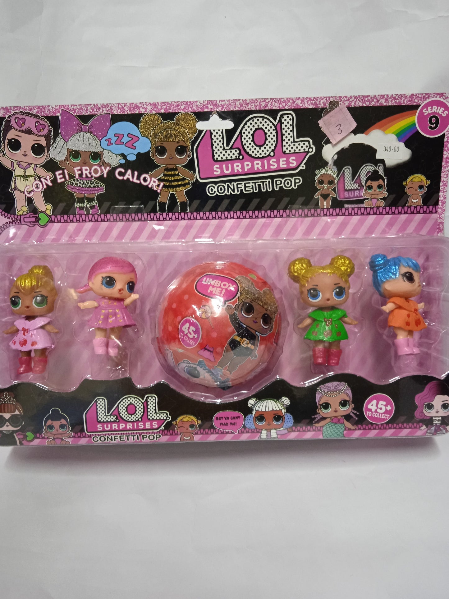 Figure LOL with Confetti Pop (4in1) Carded