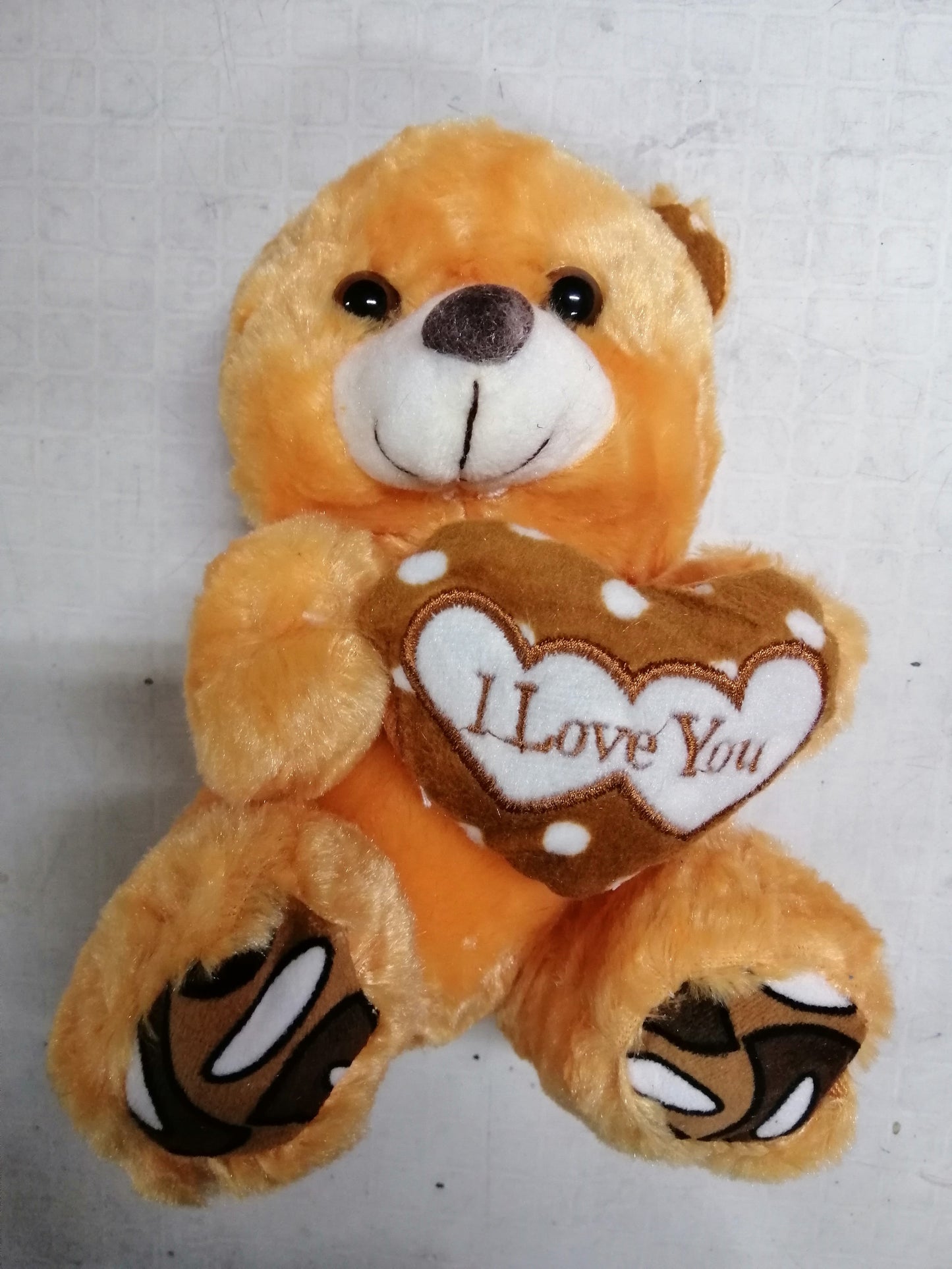 Stuffed Toy Bear Small with Heart
