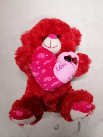 Stuffed Toy Bear with I Love You Heart