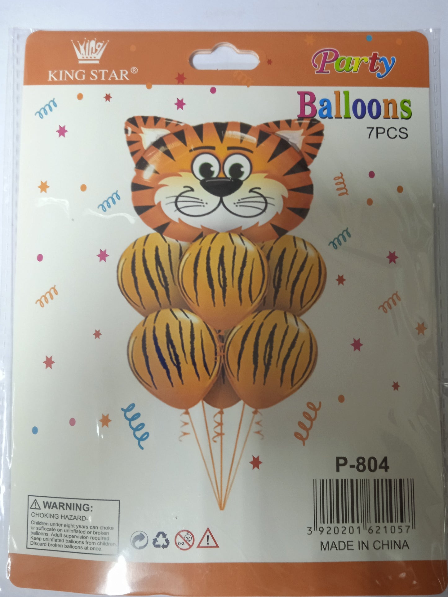 Foil Balloon Set Safari (7in1)