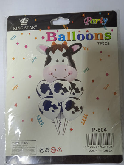 Foil Balloon Set Safari (7in1)