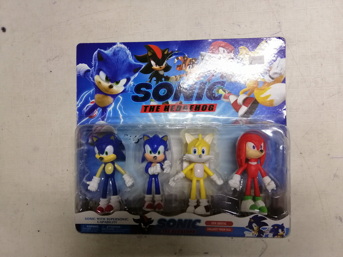 Figure Sonic Hedgehog (4in1)