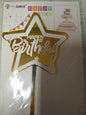 Cake Topper Acrylic Star