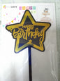 Cake Topper Acrylic Star