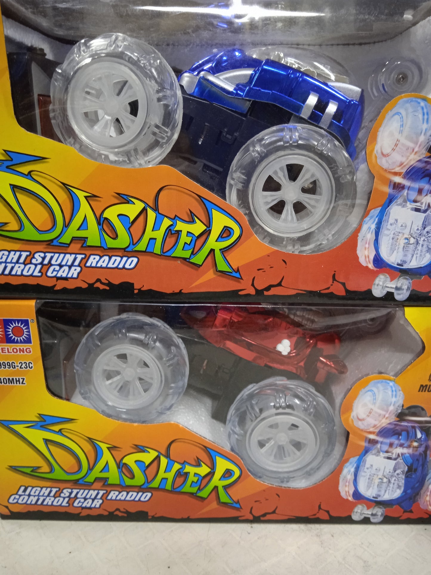 Toy Car Dasher Light Stunt Radio Control