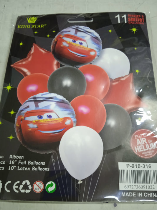 Foil Balloons Character Set (11in1)