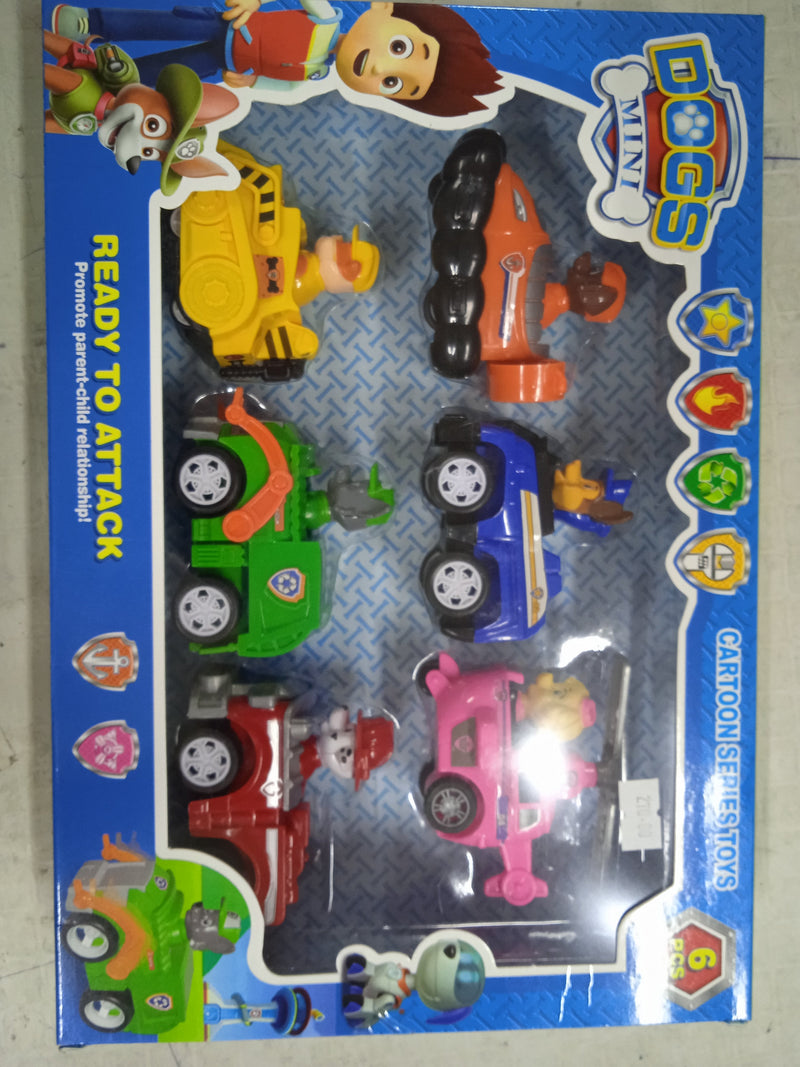 Toy Car Paw Patrol (6in1)