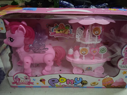Play Set Pony Ice Cream Car