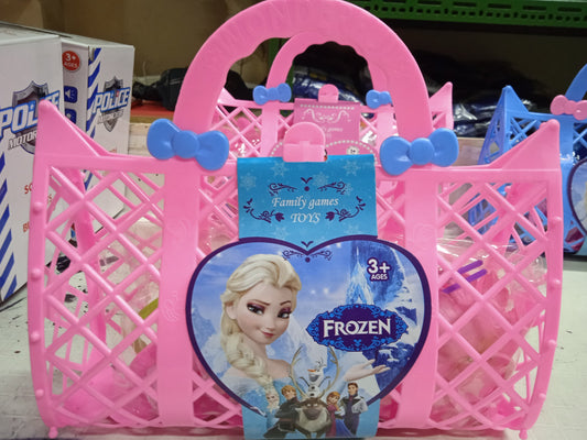 Play Set Family Games Toy Basket
