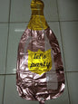 Foil Balloon Champagne Bottle