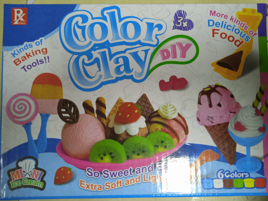 Dough Color Clay DIY Mini Ice Cream