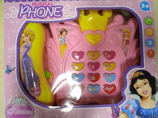 Musical Toy Phone Disney Princess
