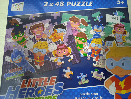 Puzzle Little Heroes 2x48