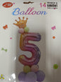Balloon Foil Number