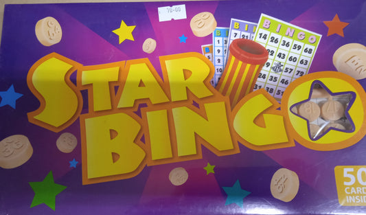 Game Bingo (50pcs) Star