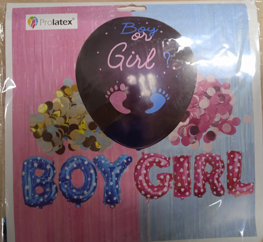 Balloon Set Gender Reveal