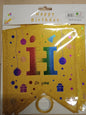 Banner Happy Birthday Full Glitter