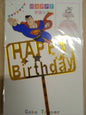 Cake Topper Acrylic Happy Birthday Character