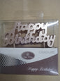 Candle  Happy Birthday Cursive