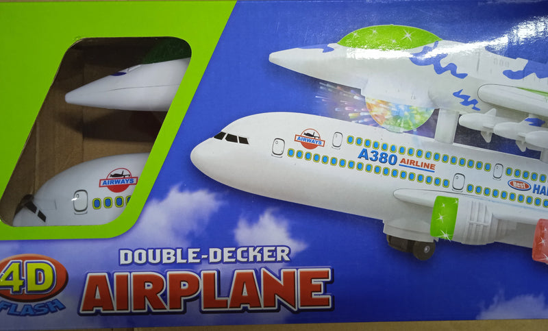 Aircraft Toy Airplane Double-Decker