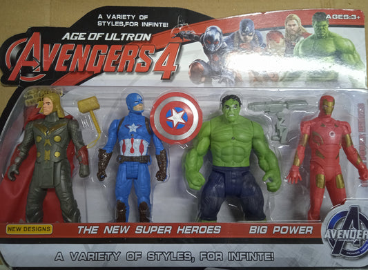 Figure Avengers 4 (4in1)