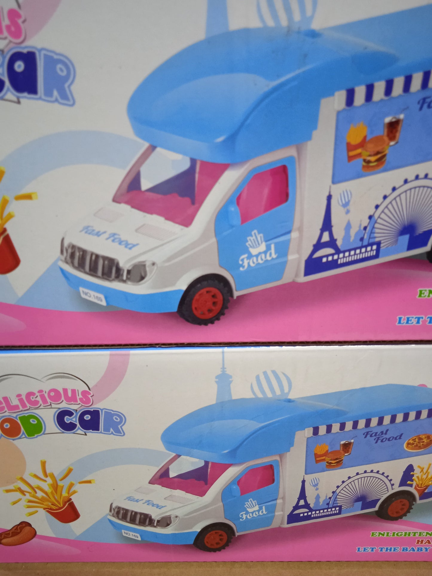 Play Set Delicious Food Car