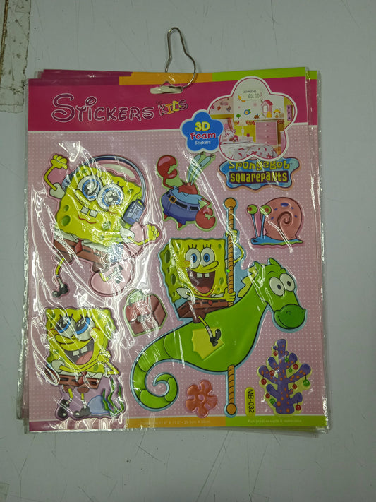 Sticker 3D Character Foam