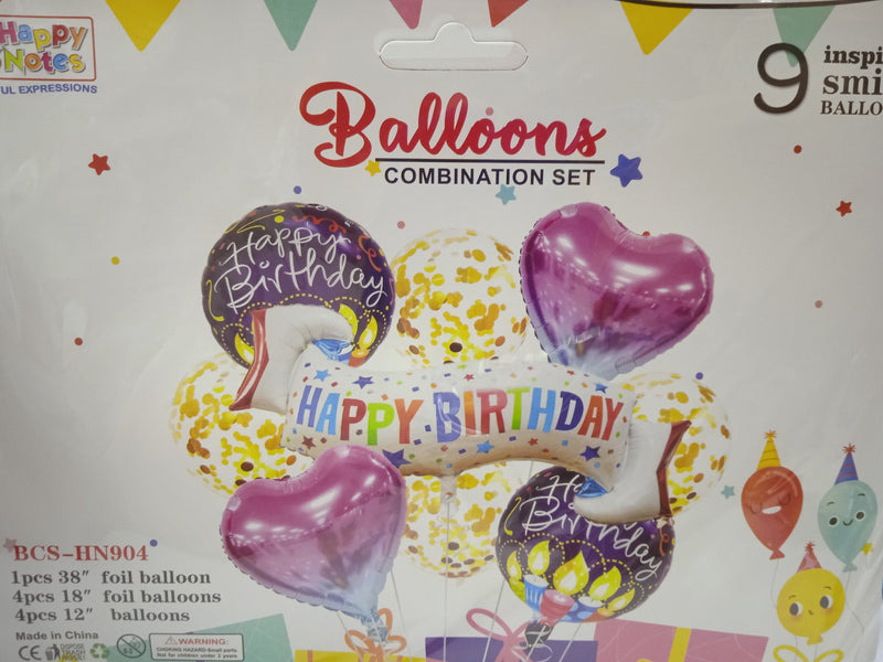 Balloon Combination Set (9in1)