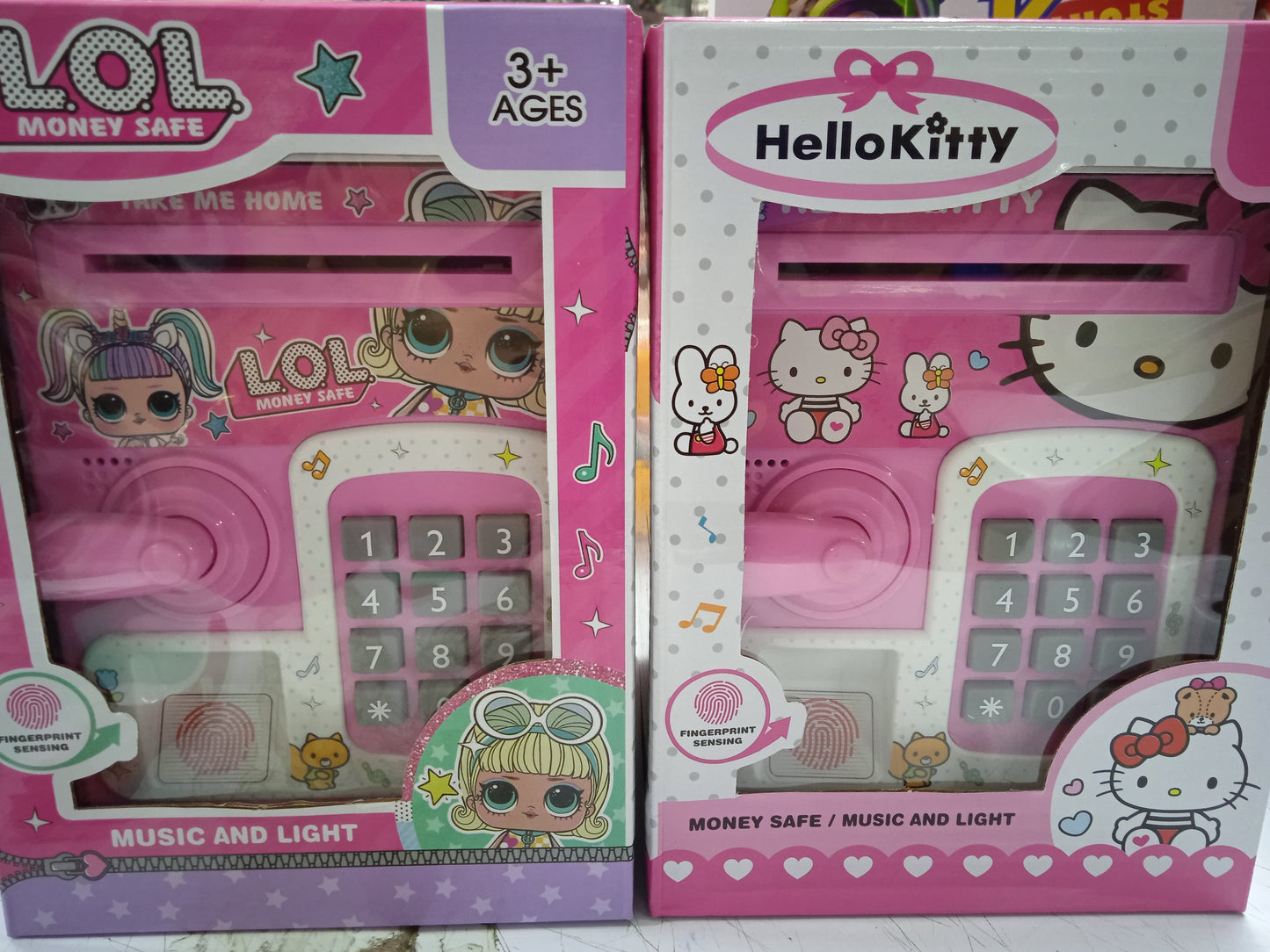 Coin Bank Money Safe