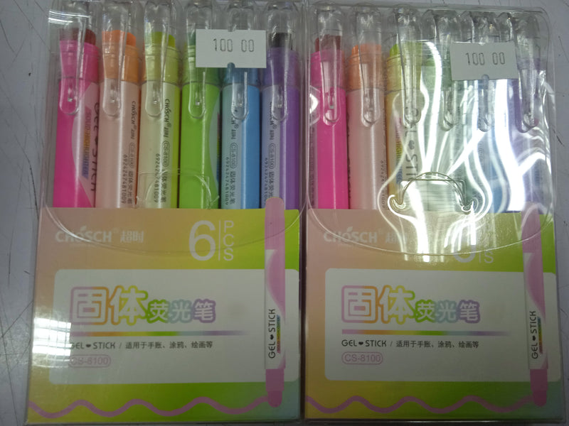 Pen Chosch Gel Stick 6 Colors