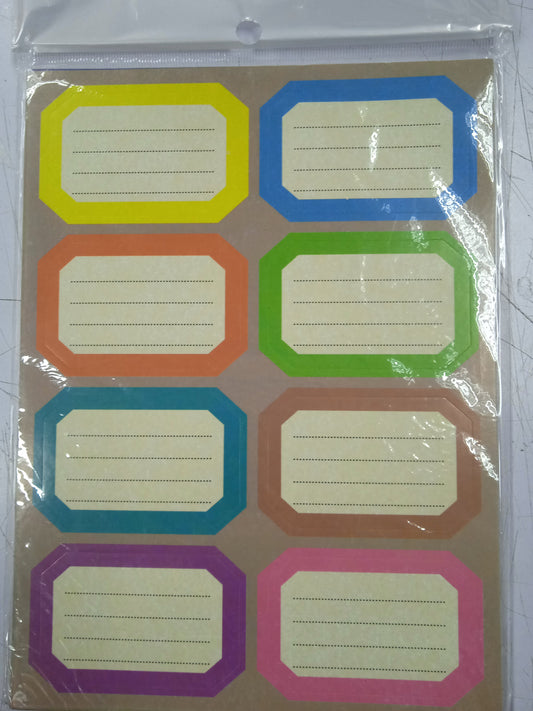 Sticker Label Pad