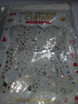 Foil Curtain with Design Round