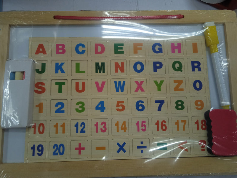 Educational Wooden White Board