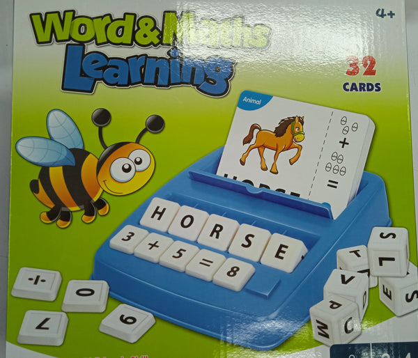 Word & Math Learning Cards