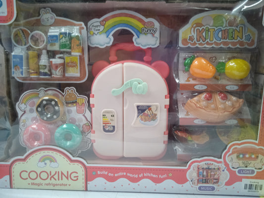 Play Set Cooking Magic Refrigerator