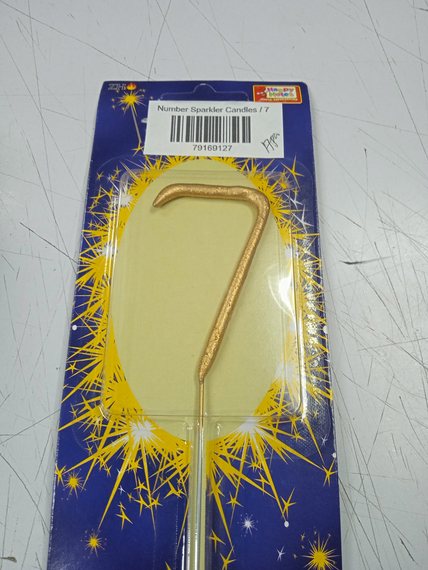 Candle Number Sparkler