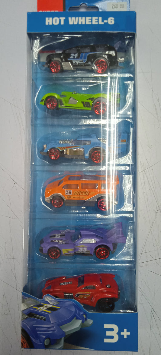 Toy Car Hot Wheel (6in1)