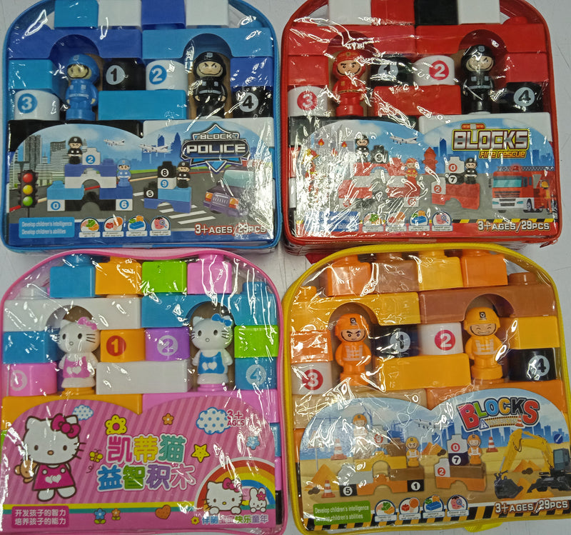 Blocks Back Pack