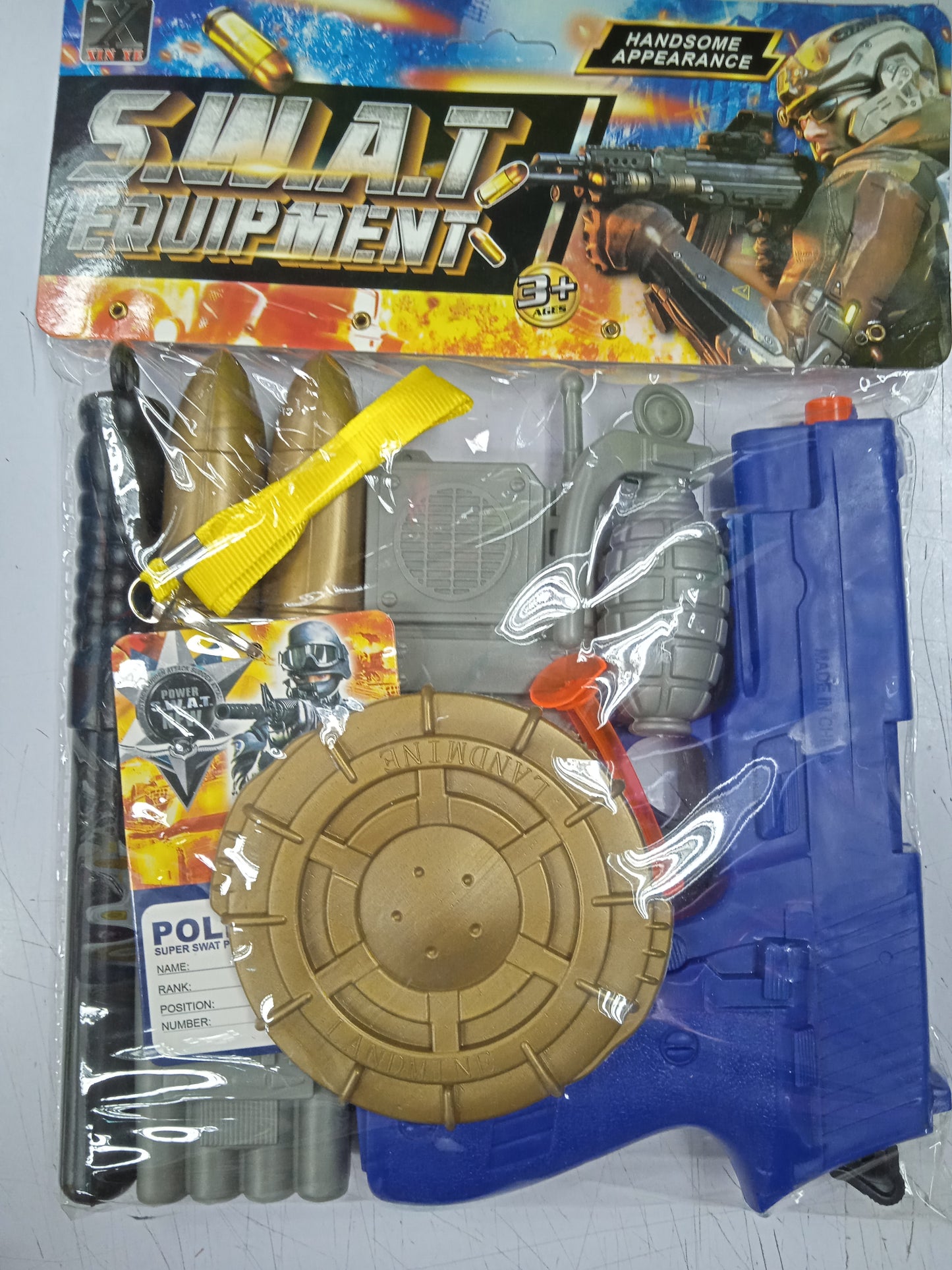 Play Set SWAT Equipment